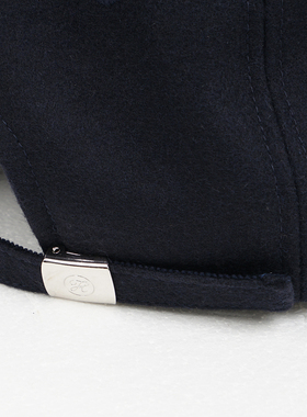 KIJIMA TAKAYUKI MELTON 6PANEL CAP 羊毛混纺六片棒球帽