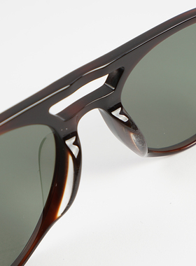 香港小镜框板材复古墨镜