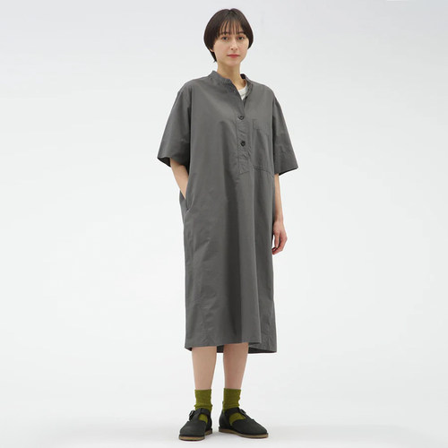 MHL One Piece COTTON CORD SHIRTING 女式工装连衣裙 - 图1