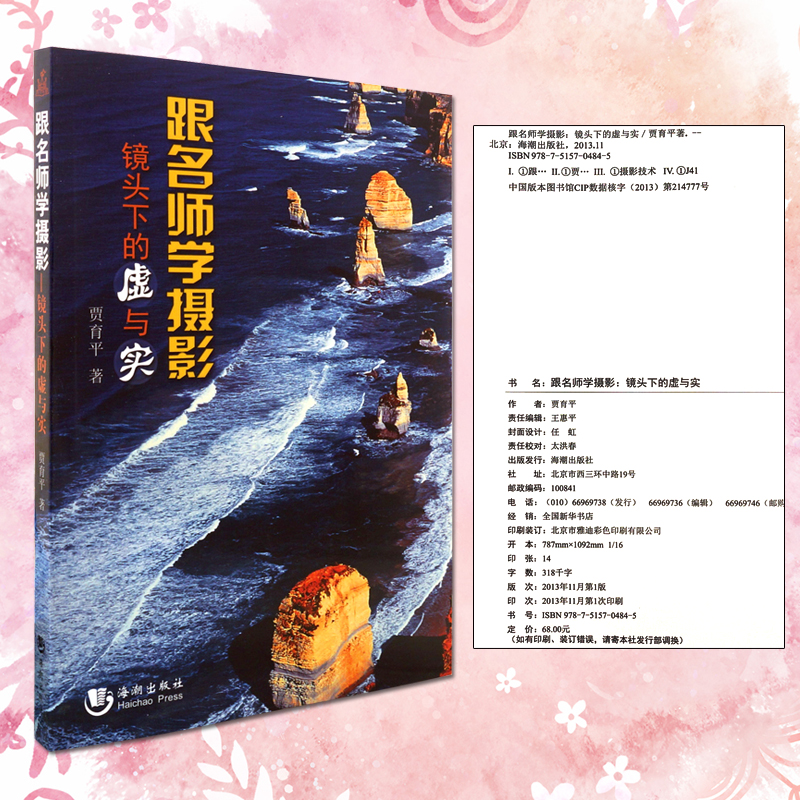 跟名师学摄影镜头下的虚与实 海潮出版社 贾育平 2013年11月出版 畅销书 2015年新版 摄影爱好者自学书籍 全彩印刷 正版包邮发货快 - 图1