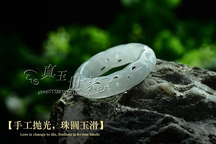 翡翠平安扣戒指男女款玉戒指挂件天然 货浅绿玉冰种带证书包邮 A 翡翠平安扣戒指男女款玉戒指挂件天然 货浅绿玉冰种带证书包邮 A
