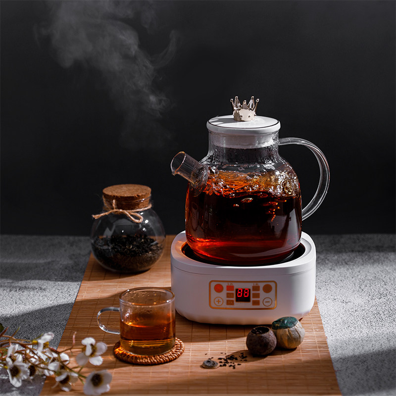 日式煮茶壶白茶煮茶器家用全烧水壶 sunchance电器茶壶