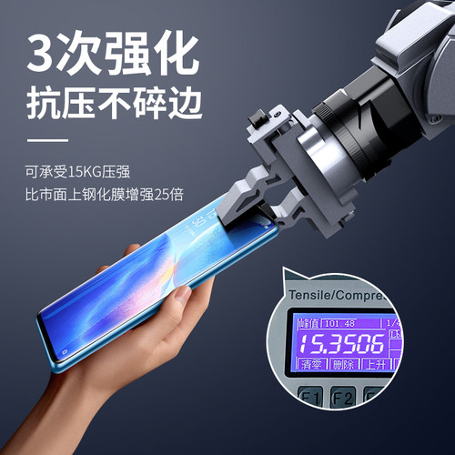 适用opporeno5钢化膜reno6手机oppo全屏reon5k防窥屏opopreno5g防窥膜全包防窥全覆盖蓝光贴膜五防摔六 - 图0