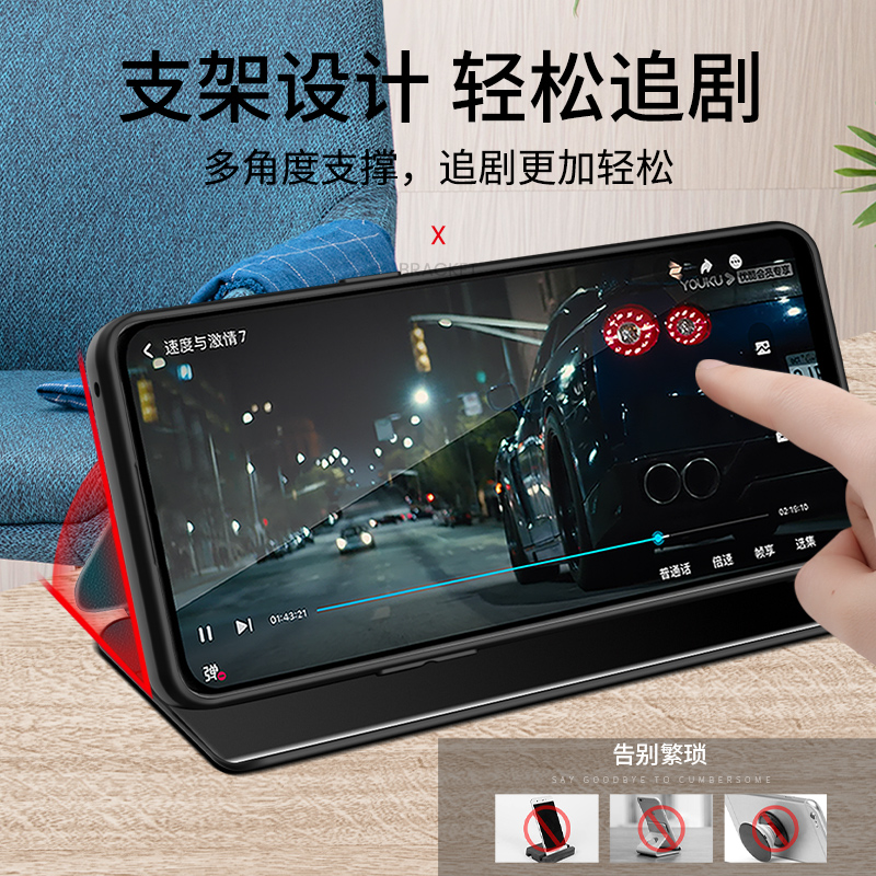 opporeno8pro手机壳素皮翻盖式reno8新款oppo保护套P+软0pp0皮套0ppo全包por十商务防摔op外壳男女5G高端opp0 - 图2