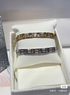 【保真】明星同款A P冰雕迷宫系列手链银白首饰中性风情人节礼物