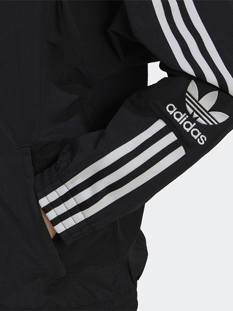 Adidas/阿迪达斯正品三叶草新款女子休闲拉链夹克外套H20540-图2