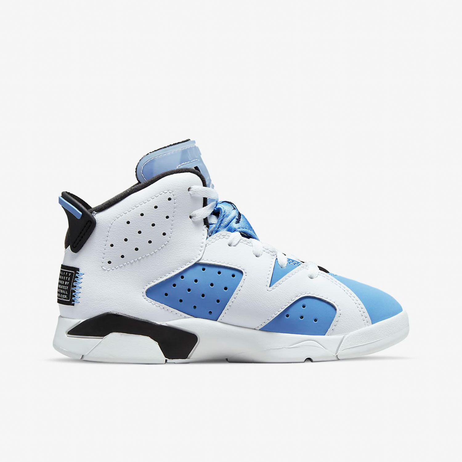 Nike/耐克正品JORDAN6儿童运动休闲舒适复古透气篮球鞋DV3605-410-图2