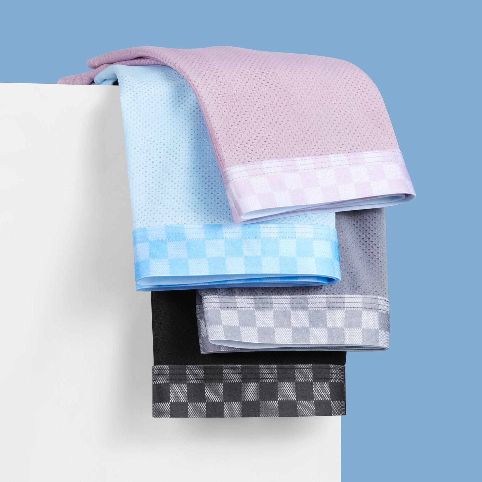 正品男士内裤四角裤冰丝平角底裤头男生初中高中学生大童短裤衩 - 图0