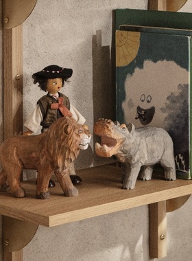 fermliving儿童房摆件木质北欧