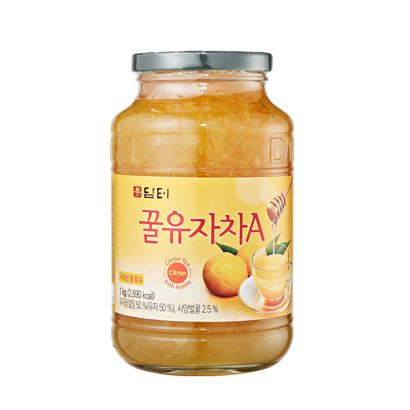 韩国原装进口丹特牌蜂蜜柚子茶 丹特蜂蜜果味茶