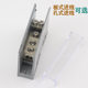 One in and 9 out rail type junction box high current terminal board one in and multiple out junction box FJ6/JTS2-4 6 12
