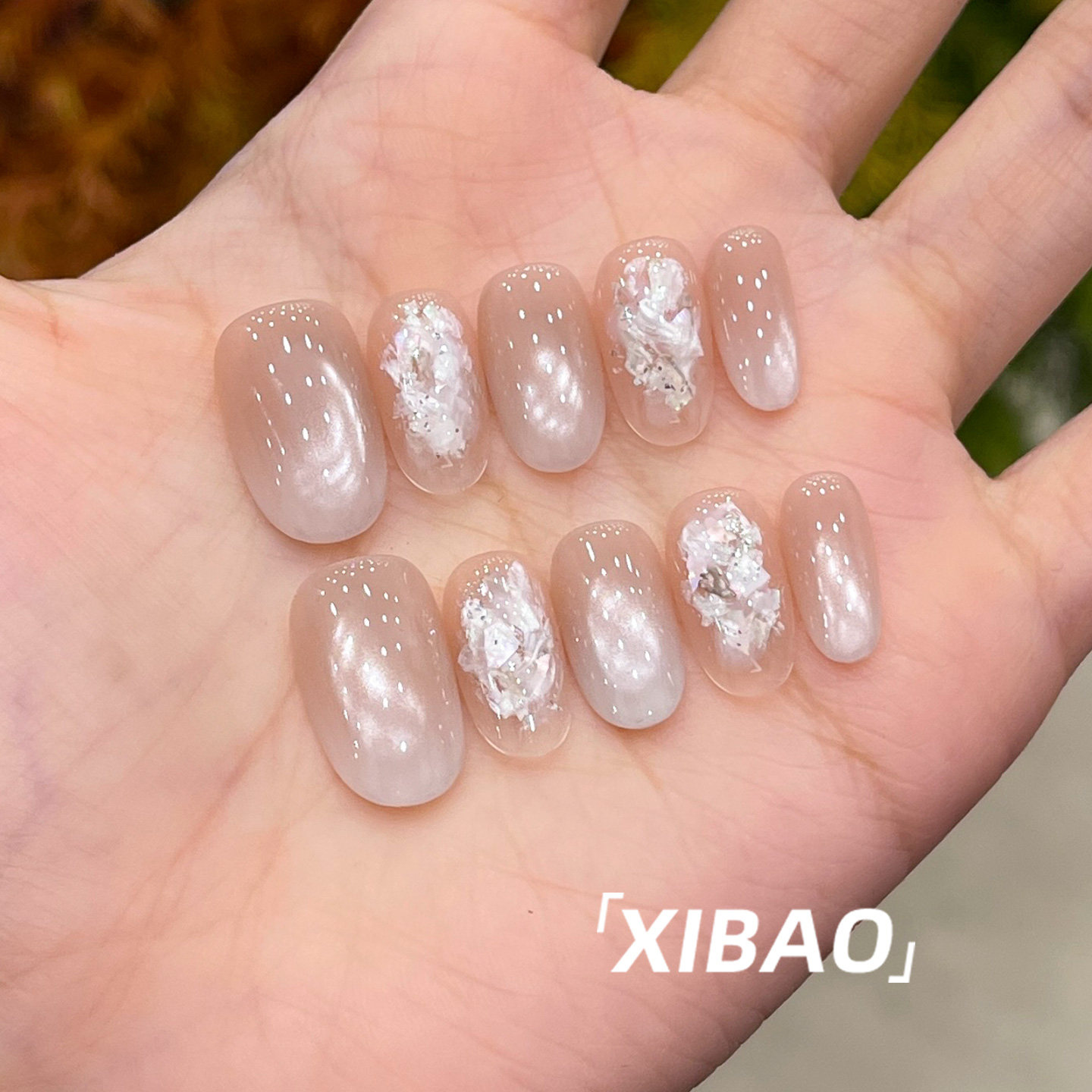 猫眼穿戴甲2025新款高级感绝美穿戴美甲短款高端手工显白指甲贴片,淘宝优惠券,粉丝福利购,淘宝优惠卷