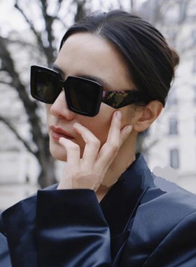 黑超显小脸 潮流时尚个性太阳眼镜女款板材大框墨镜男潮高美感ins