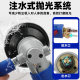 Non-electrical Baima water mill water injection type