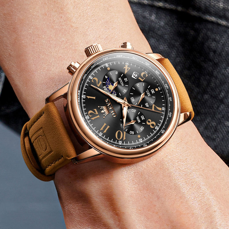  olevs欧利时持诚国产腕表