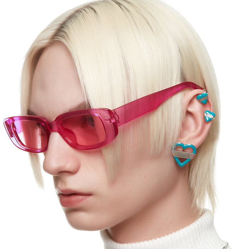 RSNY City heart城市爱心耳环女小众设计高级感22新款潮耳钉#1726 - 图1