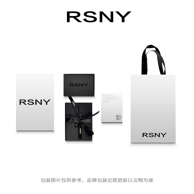 rsny小樱桃女纯银潮甜美气质锁骨链 RSNY项链
