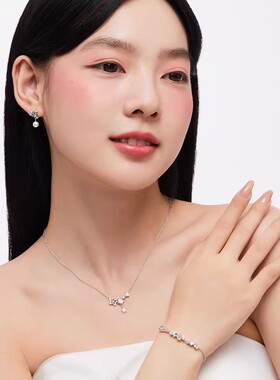 卡蒂罗璀璨星语项链女轻奢高级精致锁骨链小众百搭生日礼物送女友