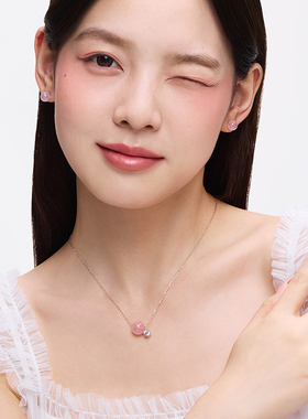 卡蒂罗星云守护石项链女925银水晶轻奢设计锁骨链新年礼物送闺蜜