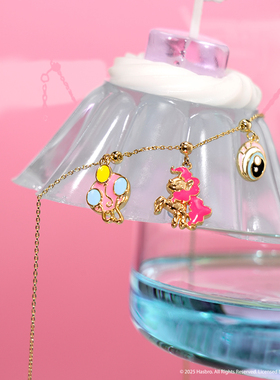 卡蒂罗X开朵 小马宝莉联名吊坠项链女原创饰品缤纷小众设计礼物