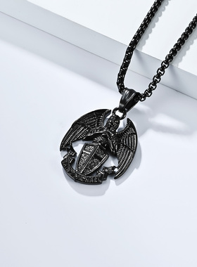 泰爱你欧美圣迈克尔项链