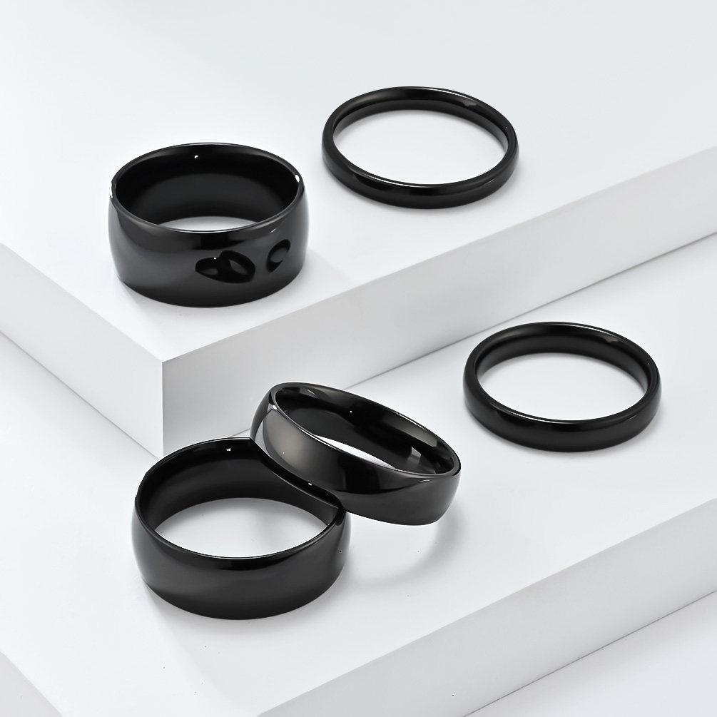 泰爱你时尚简约光面素身戒指简单个性时尚男女单身食指指环尾戒,淘宝优惠券,粉丝福利购,淘宝优惠卷