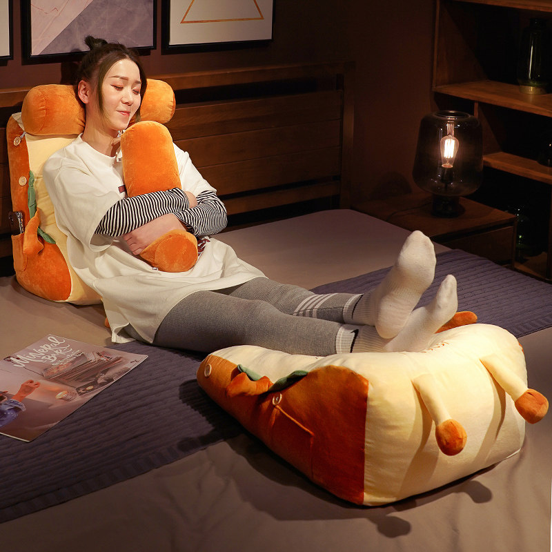 床头软包大靠背垫靠垫床上护腰靠枕三角看书榻榻米沙发抱枕玩手机,淘宝优惠券,粉丝福利购,淘宝优惠卷