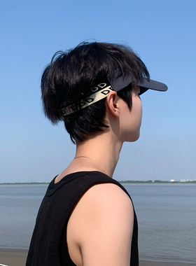 遮阳帽男防晒户外夏季空顶漏顶