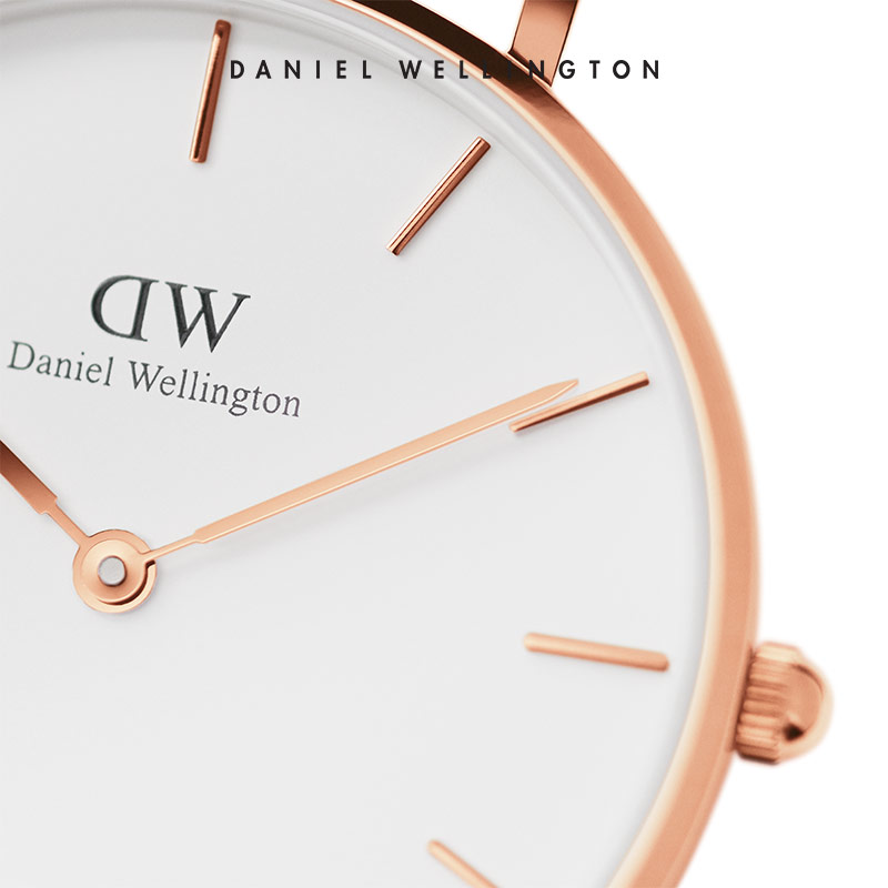 Danielwellington 丹尼尔惠灵顿dw手表28mm女表进口织纹女表套装