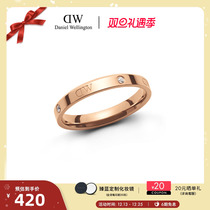 (Christmas present) DW ring female CLASSIC sparkling stars Ring Rose gold ring light extravagant wedding ring