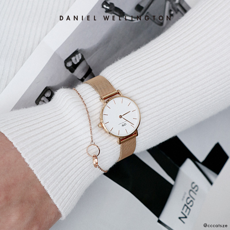 dw女petite系列优雅手链套装手表 danielwellington欧美腕表