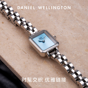 【新品】DW手表QuadroMini小方糖