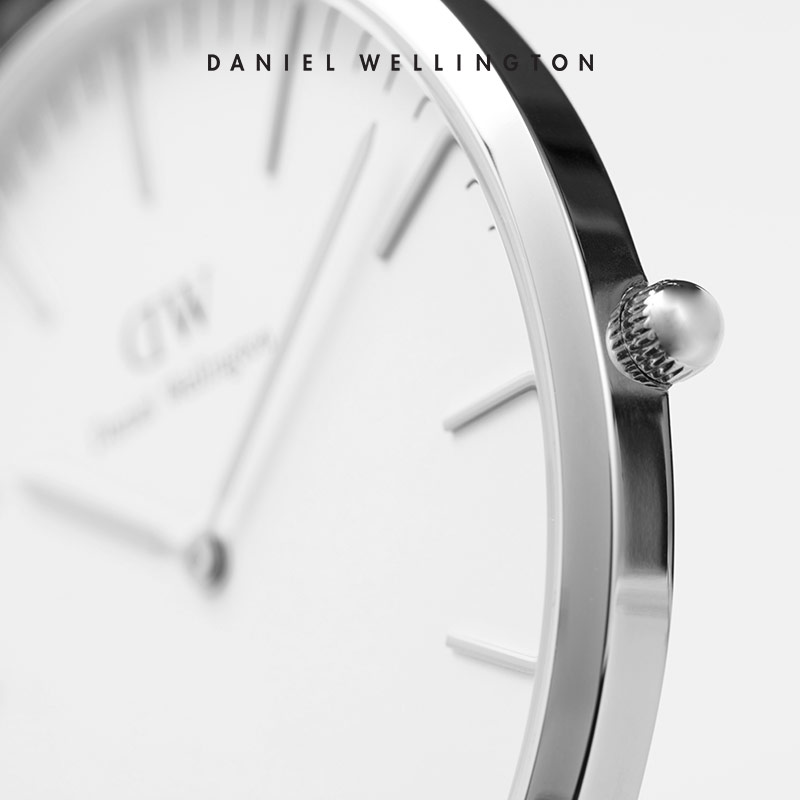 DanielWellington 丹尼尔惠灵顿dw手表男40mm织纹男款石英表