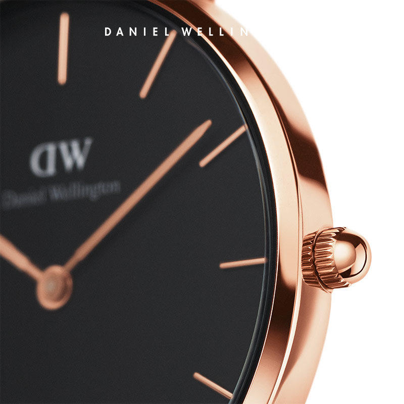 Danielwellington 丹尼尔惠灵顿DW女士32mm金属表带手镯套装