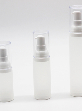 台式磨砂真空压瓶 乳液真空瓶 分装瓶 20ml 30ML 50ml 15ml
