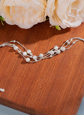 三生三世手链闺蜜银饰