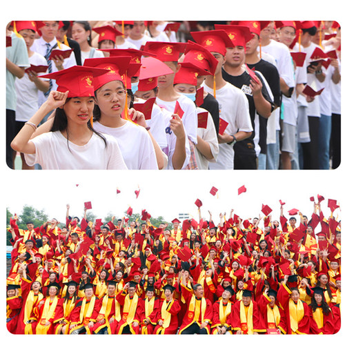 现货定制成人礼帽学士帽毕业典礼帽学位帽硕士帽博士帽成人礼帽子 - 图2