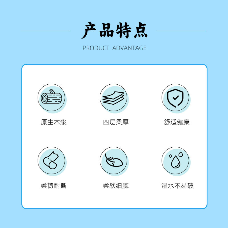 丽邦悬挂式抽纸10提整箱批卫生纸巾家用实惠装餐巾纸厕纸擦手纸抽