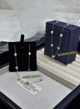 品牌订单925纯银珍珠颈链轻奢秋冬项链2025新款爆款小众锁骨链女