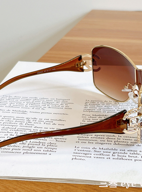 框连体防风镜Y2K凹造型太阳镜