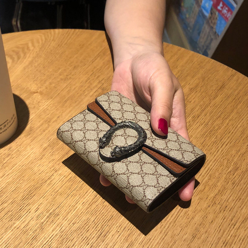 2019新款女式欧美ins多卡位卡片包 laxs卡包