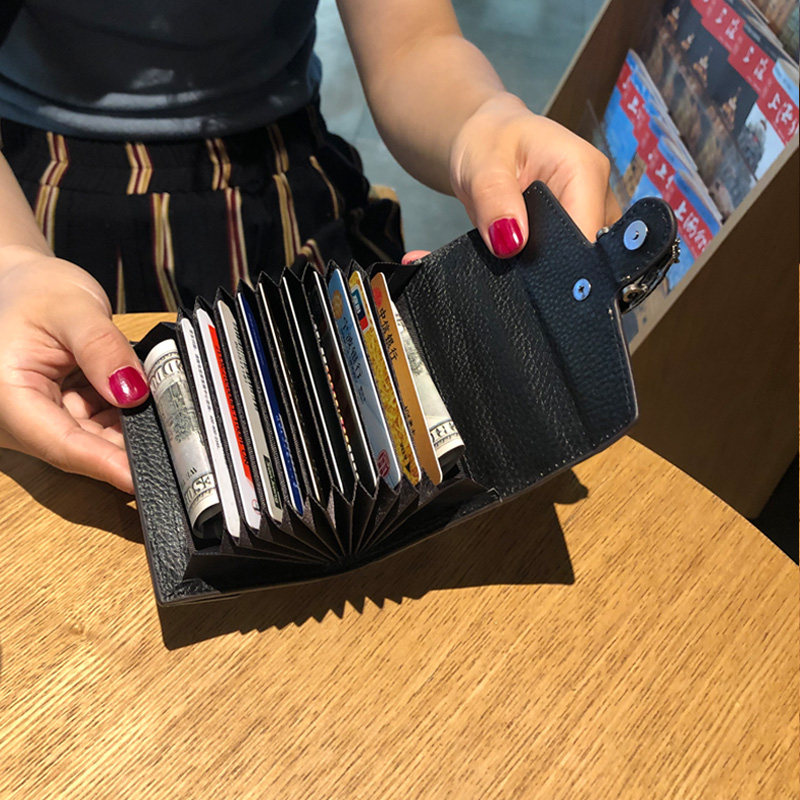 2019新款女式欧美ins多卡位卡片包 laxs卡包