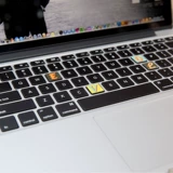 Apple, совместимый ноутбук, клавиатура, наклейка