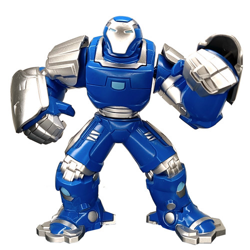 超级英雄复仇者联盟毒液灭霸积木大人仔偶钢铁侠拼装男孩手办玩具 - 图3