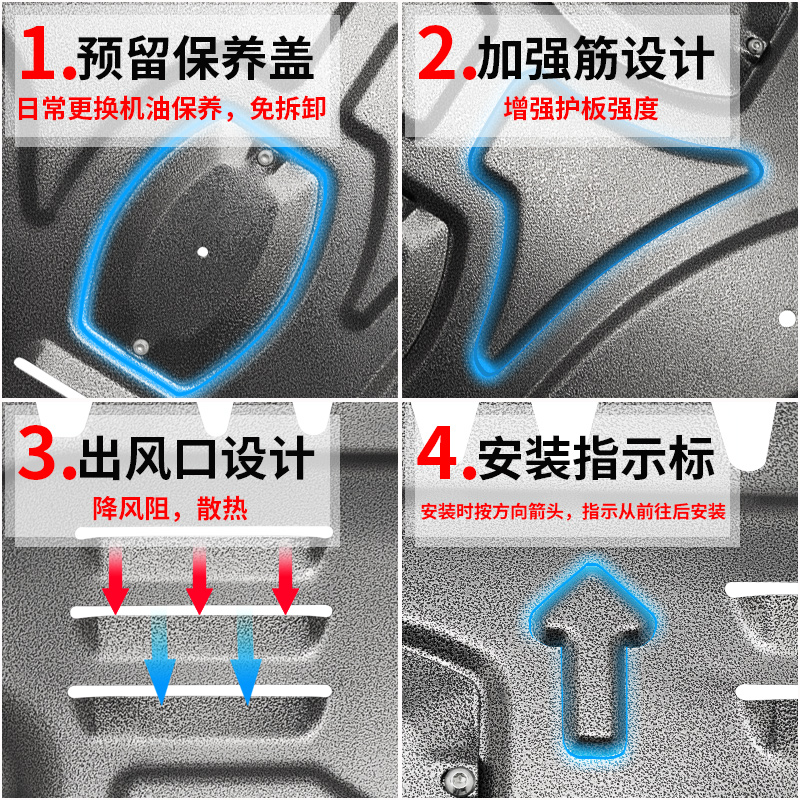 宝马x3发动机下护板20款新5系2系3系4系x1minix4x5x6x7变速箱底盘 - 图2