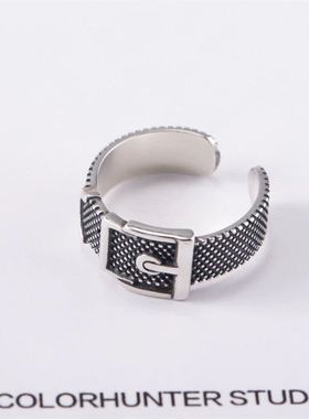 新款皮带头创意开口手饰欧美风格