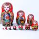 烤漆俄罗斯套娃10层儿童生日情人节礼品哈尔滨旅游圣诞新年纪念