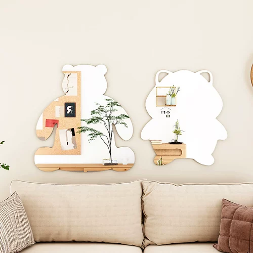 Мягкая зеркальная паста стена -адгезивное зеркало для ванной