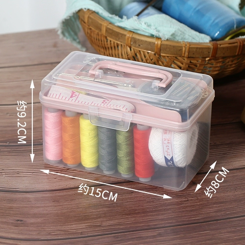 Универсальная большая портативная многоцветная коробка для хранения, комплект