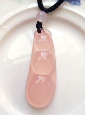 冰花福豆玛瑙饰品芙蓉玉